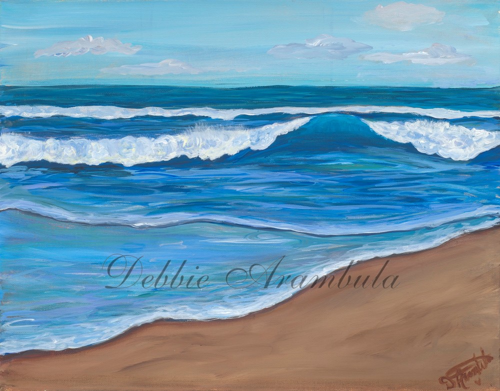 Ocean Breeze 1  Art | The Heart Artist 