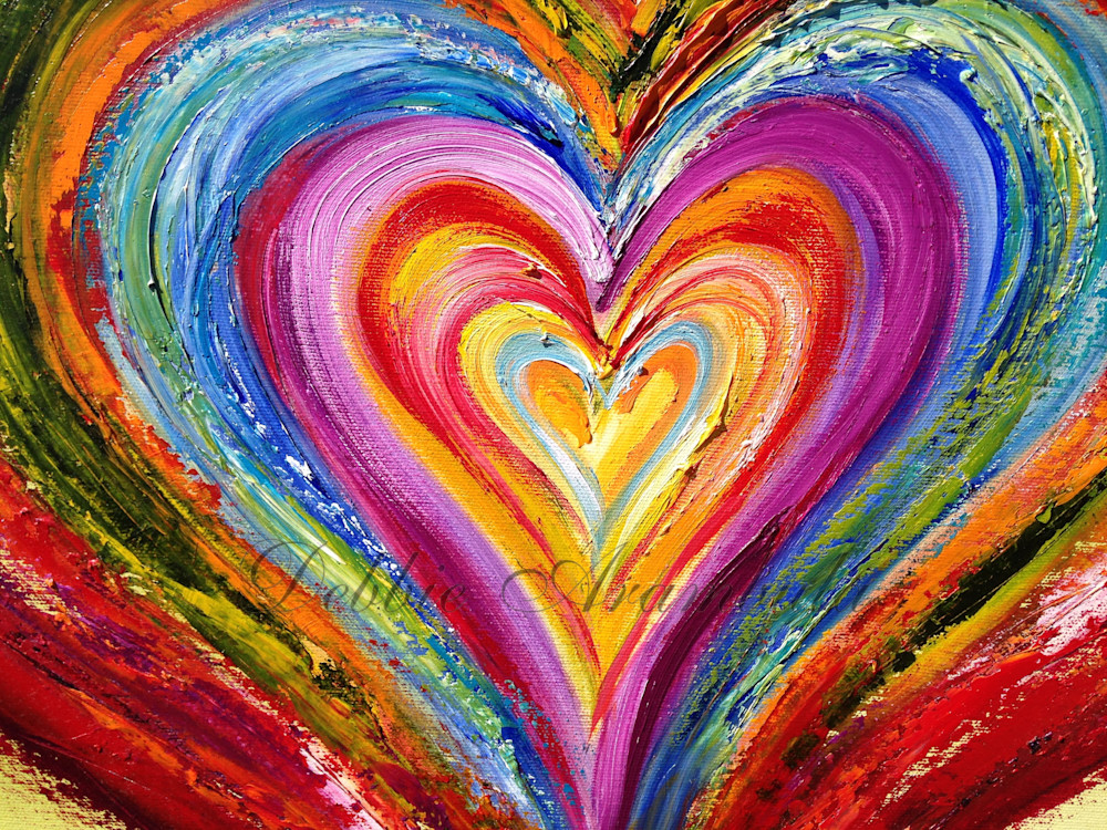 Layers Of Love Art | Heartworks Studio Inc