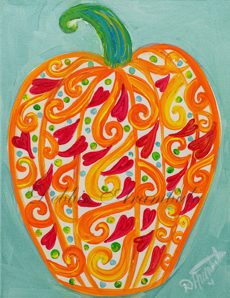 Abundant Pumpkin Art | The Heart Artist 