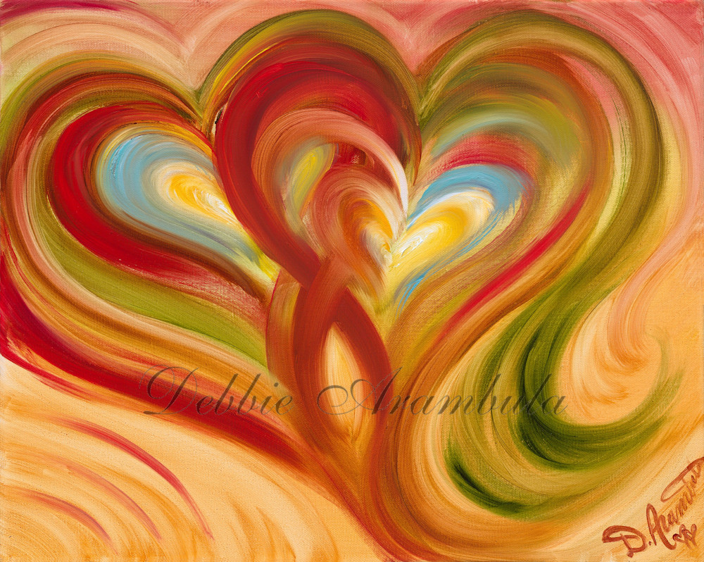 Two Heart Tango Art | The Heart Artist 