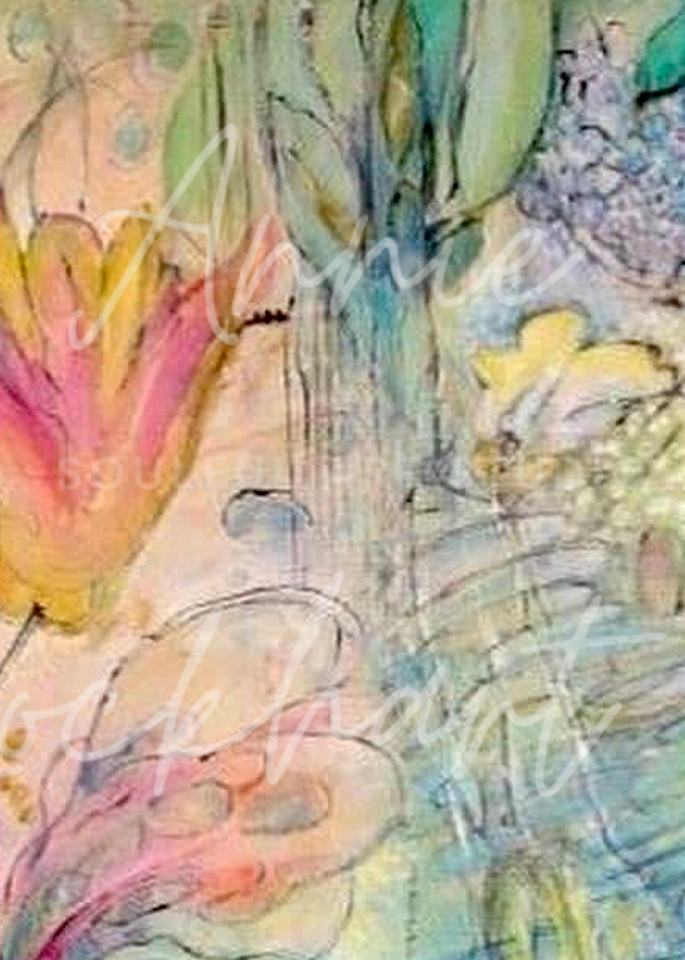 In The Meadow Detail Art | Annie Lockhart Art