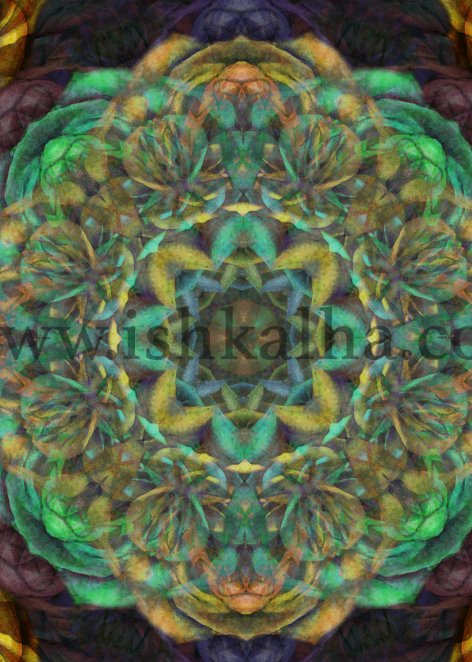 Splendor Fine Art Print Mandalas by Ishka Lha