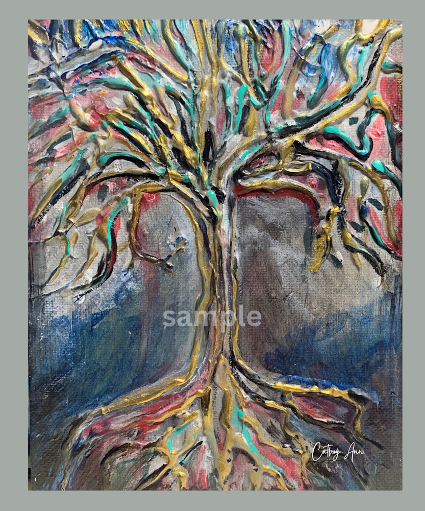 Abstract Tree Art | Cathy Ann's Art