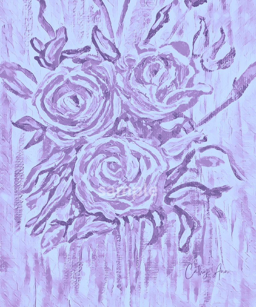 Three Roses  Art | Cathy Ann's Art