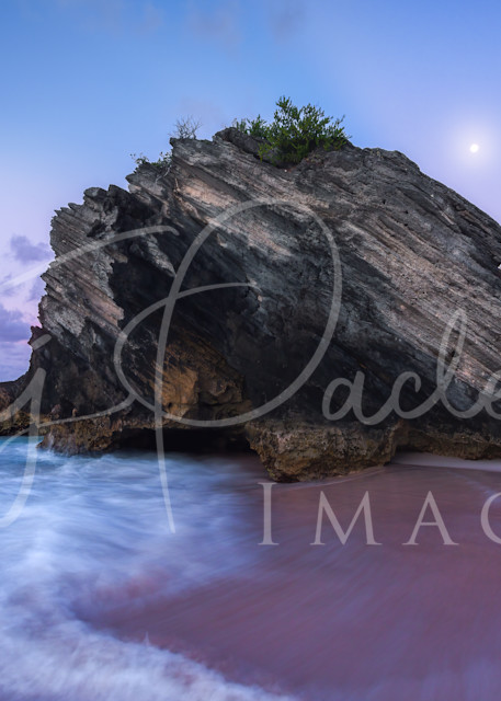 Bermuda Moonset Photography Art | Taj Pacleb Imagery