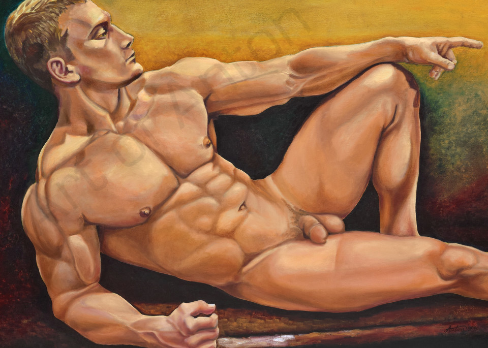 "Second Chance - The Re-Creation of Adam" by artist, Anton Uhl