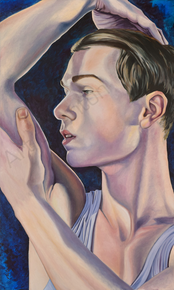 “The Dancer” by artist, Anton Uhl
