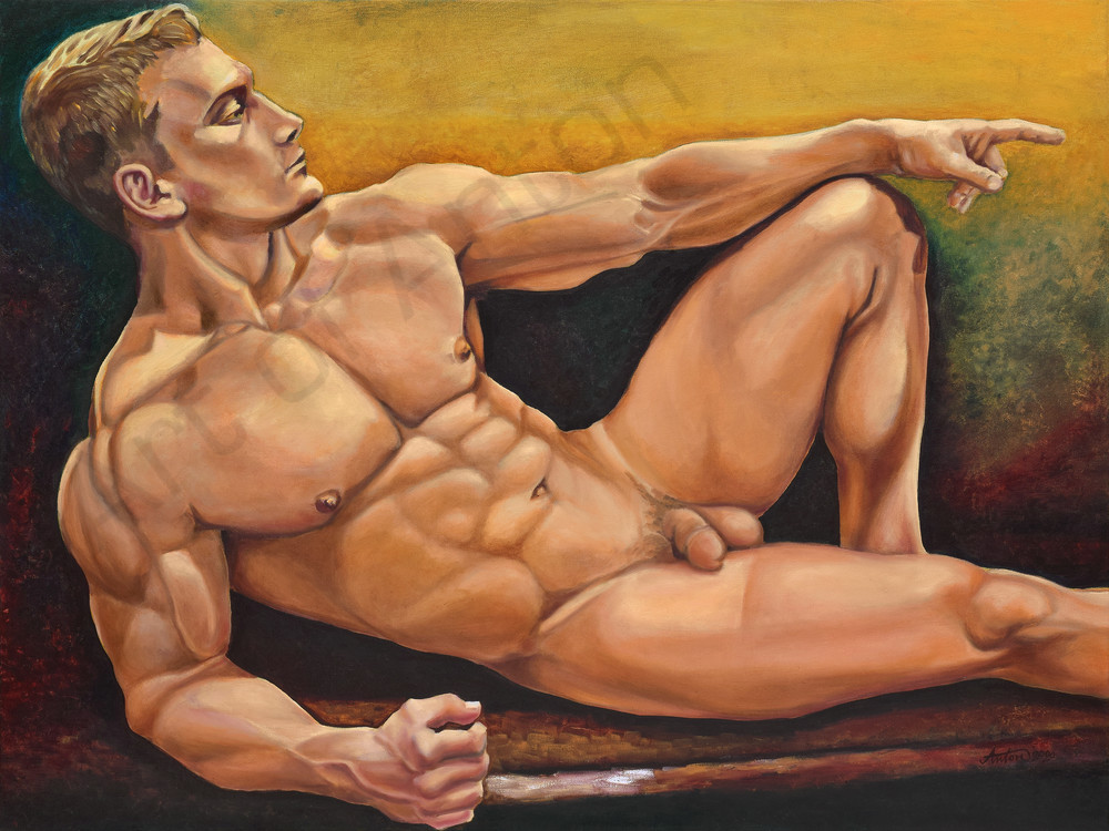 "Second Chance - The Re-Creation of Adam" by artist, Anton Uhl