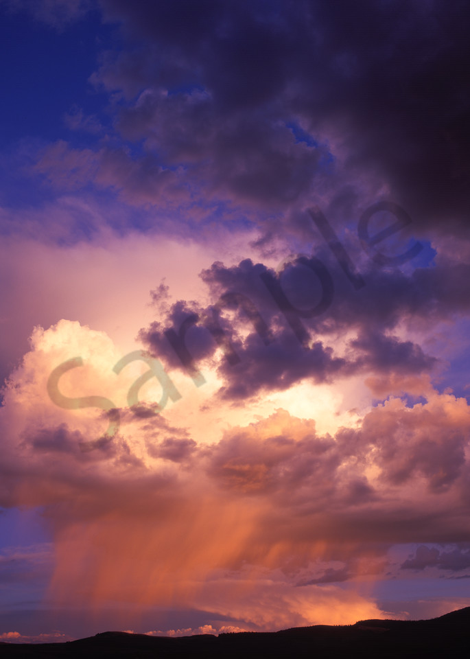 Storm clouds (Cumulonimbus) over central Colorado