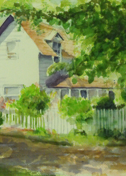 Picket Fence Art for Sale