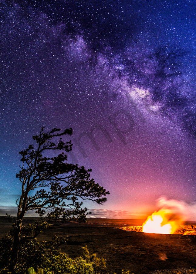 Hawaii Photography | Kilauea Galaxy by Leighton Lum
