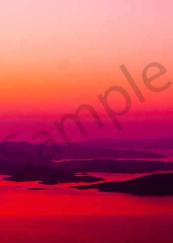 Santorini Sunset Photography Art | John Martell Photography