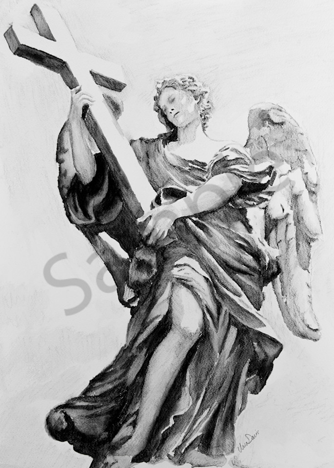 St. Angelo Statue Ii Dsc 3831 1814 Art | Ursa Davis Fine Art & Photography