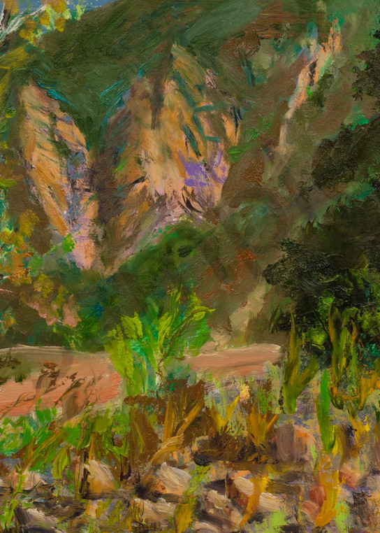 Arcadia Wilderness Park Oil painting by Mark Hafeman