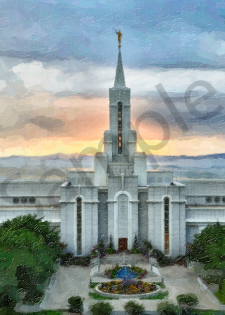 Life Everlasting -Bountiful Utah LDS Temple art