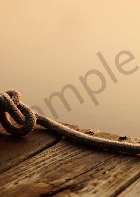 Sailor Knot On A Dock Photography Art | Sage & Balm Photography
