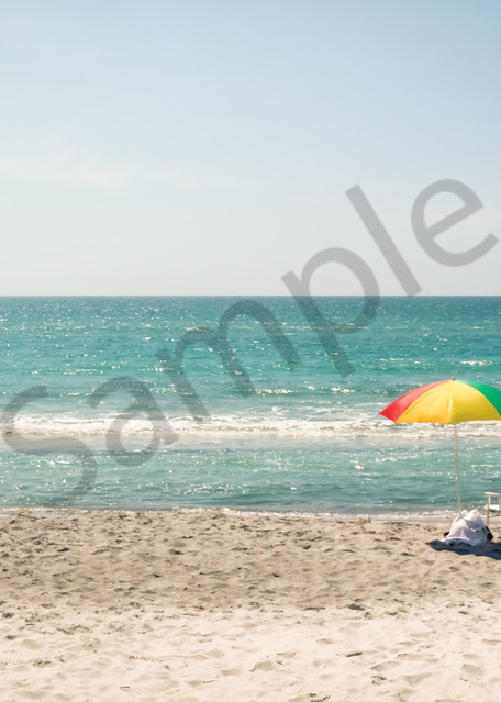 Beach Umbrella Photography Art | Sage & Balm Photography