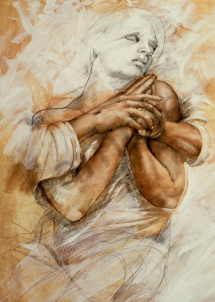 Praying Hands  Art | markderaudartist