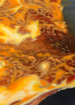 Burning Monk Art | FireFlower Art