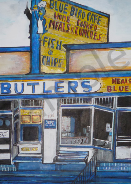 Butlers Cafe  Art | Art By Dana