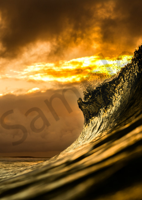 Ocean Surf Photography | Golden Hour by Jaysen Patao