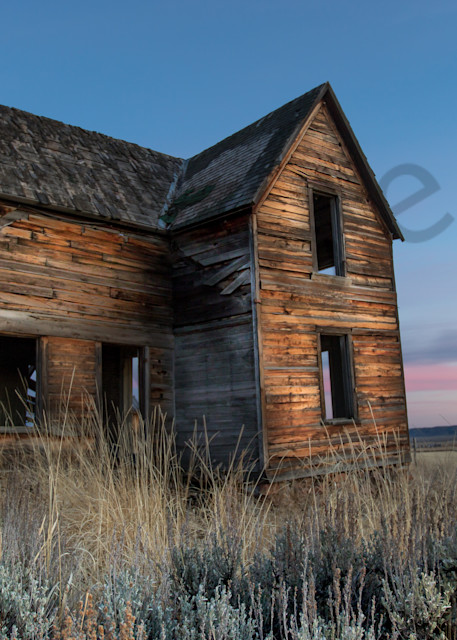 Abandoned House at Sunset in Idaho| Barb Gonzalez Photography