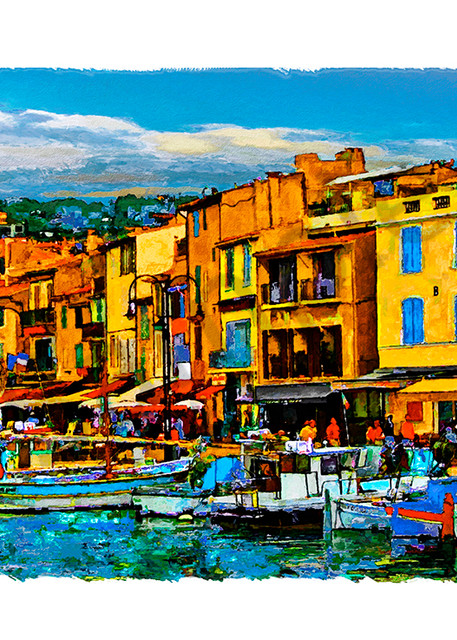 "French Harbour" Art | Digital Arts Studio / Fine Art Marketplace