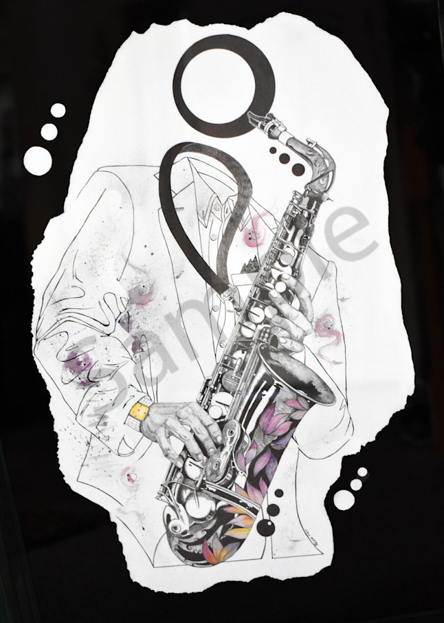 Saxophone Identity Art | thomaselockhart