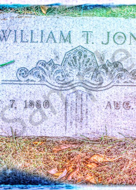 William T Jones Gravestone  Art | toddbreitling