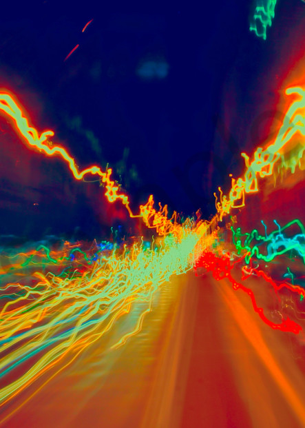 Trails Aboard A Bus|Fine Art Photography by Todd Breitling|Graffiti and Street Photography|Todd Breitling Art