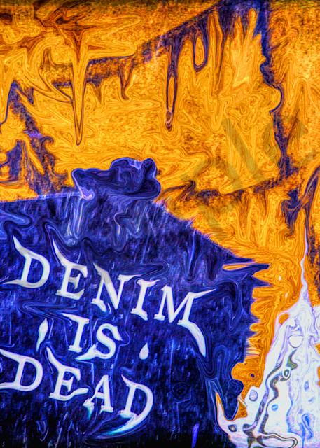 Denim Is Dead|Fine Art Photography|Graffiti and Street Photography|Todd Breitling Art|