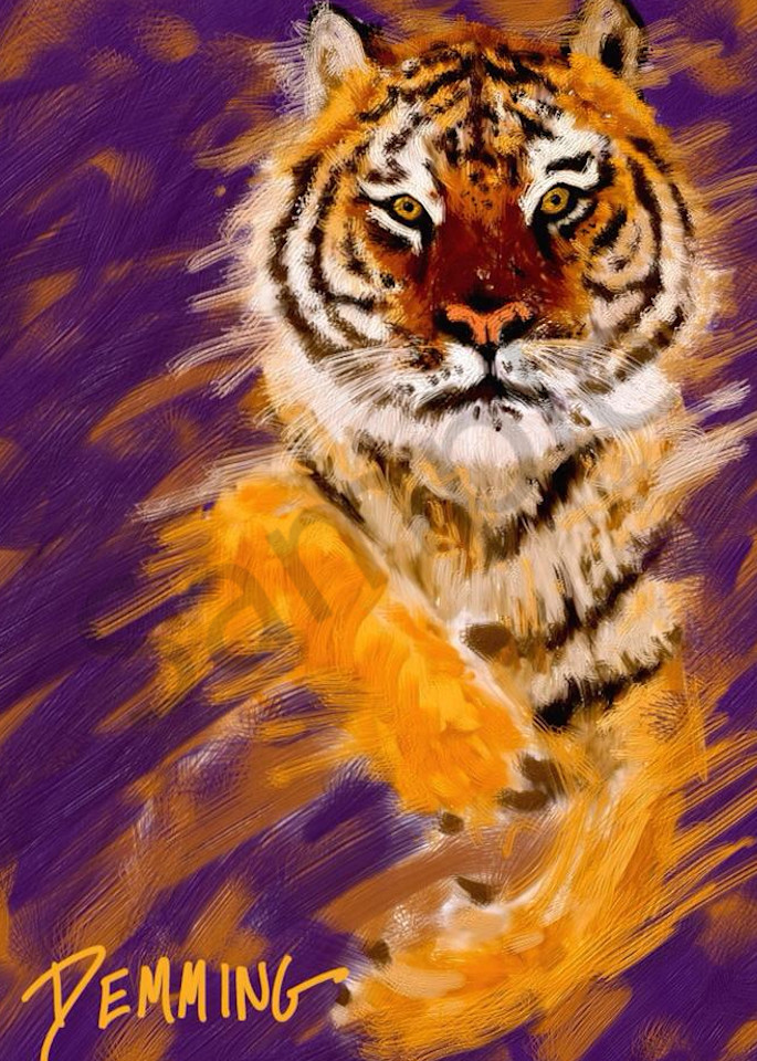Tiger Approach Art | Digital Arts Studio / Fine Art Marketplace