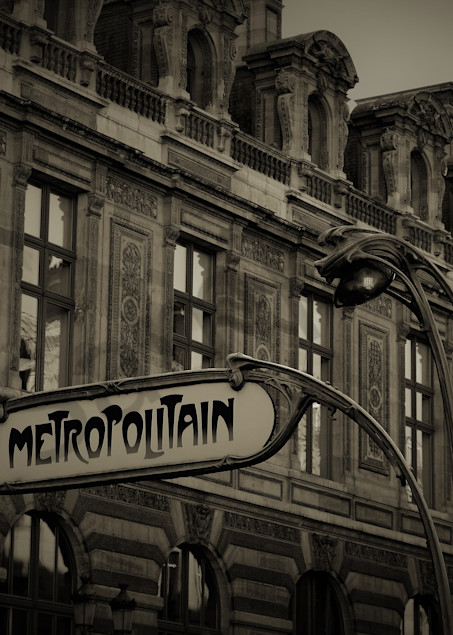 The Paris Metro Art | ARTHOUSEarts