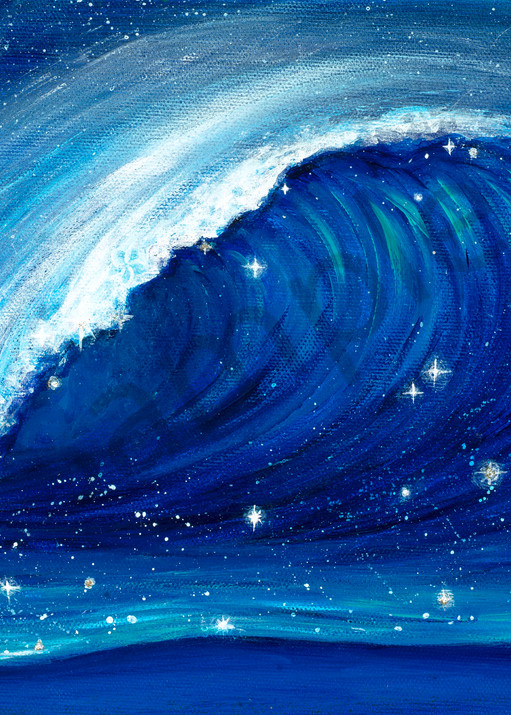 Hawaii Art | Surf the Stars by Stephanie Boinay