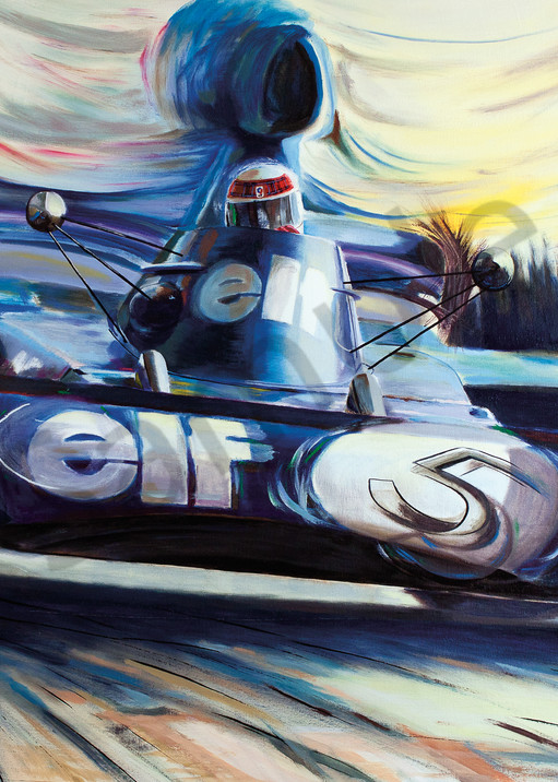 Jackie Stewart - Tyrrell-Ford 006.