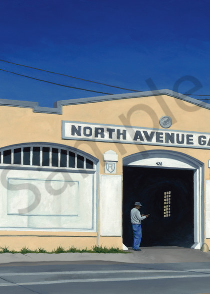 North Avenue Garage | Milwaukee, WI | Purchase Fine Art Print