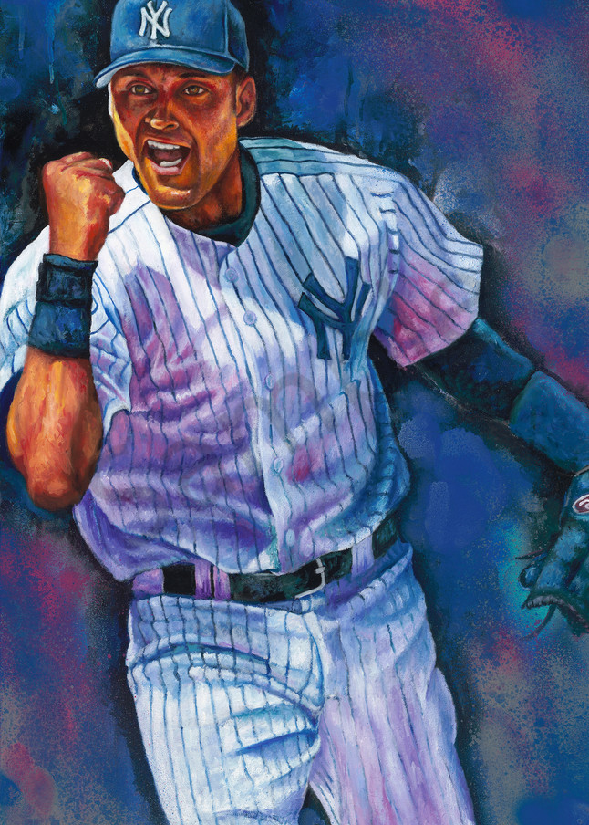 Details about  / EB004 Derek Jeter Baseball New York Sports Athlete Poster and Canvas