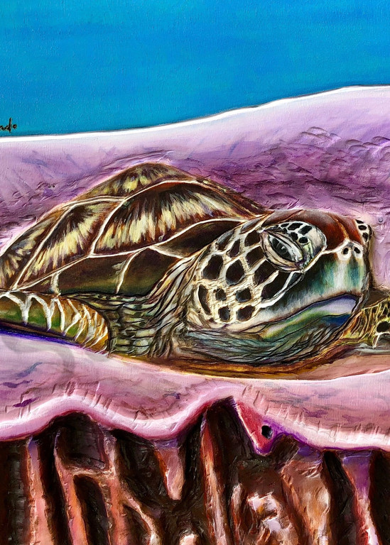 Art on Demand | On Honu Time by Christian Bendo