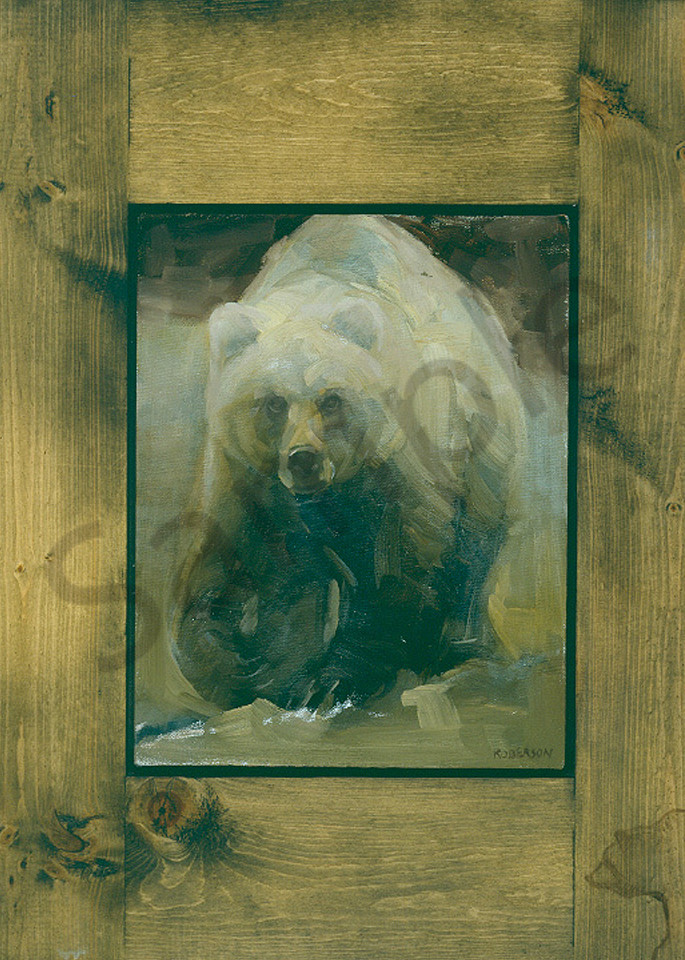 Brown Bear Art | Mary Roberson