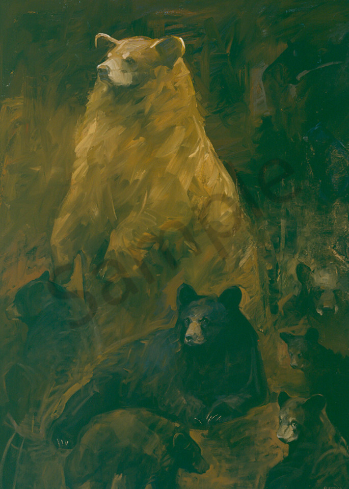 Where Are All The Bears Art | Mary Roberson