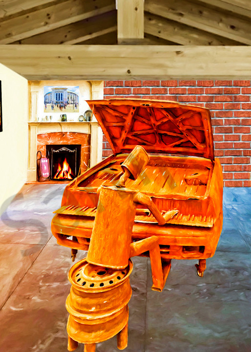 The Piano Player - The Gallery Wrap Store
