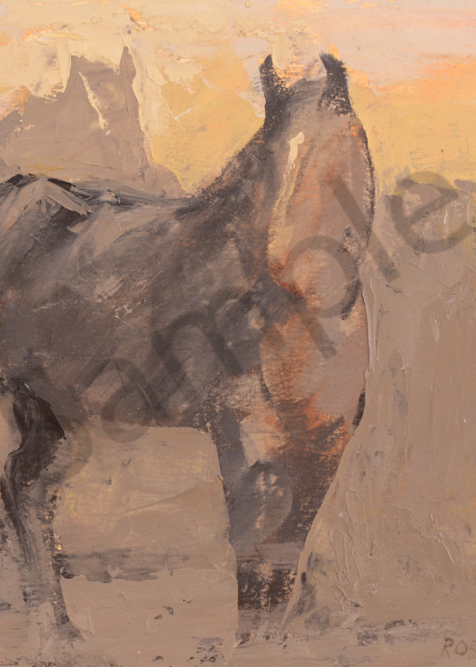 Horse011212 Art | Mary Roberson