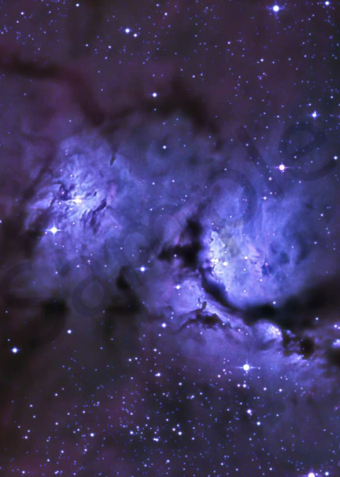 Messier 78 Nebula Art | Dark Sky Images