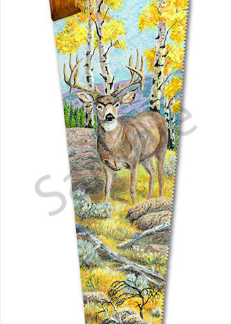 "Mule Deer Aspen" fine art print by Sue Zabel, Artistic Memories.