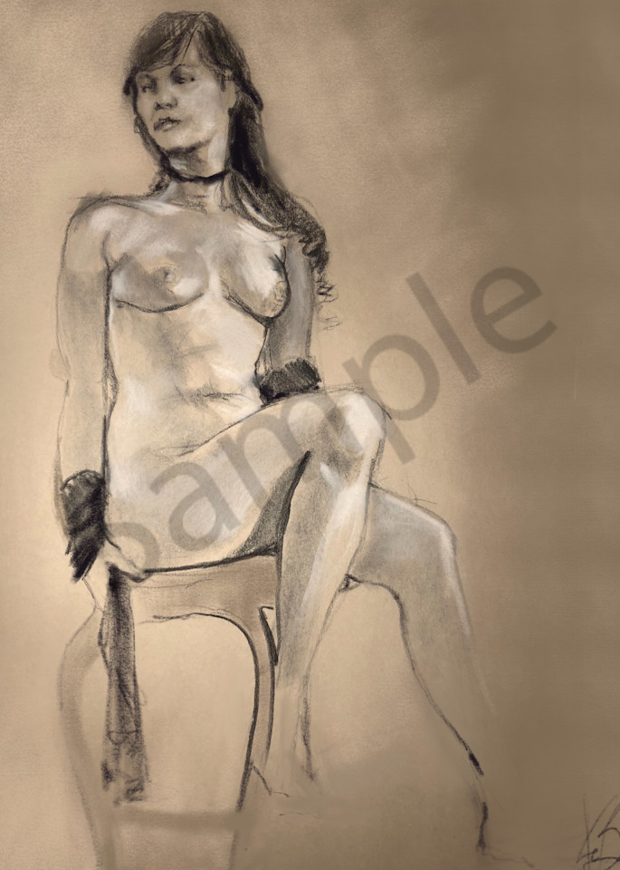 Kelly Bandalos / Figure Sketch 1058