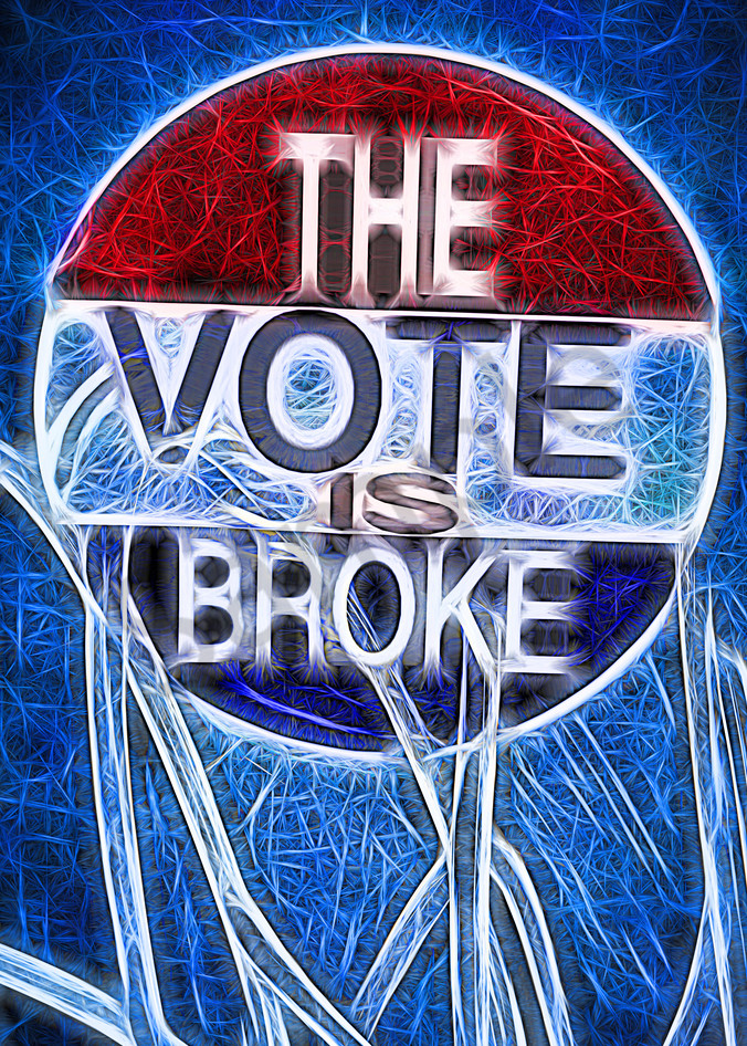 The Vote Is Broke|Fine Art Photography by Todd Breitling