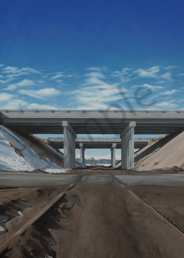 Railroad Tracks & Bridges | Colorado | Original Painting & Art Prints