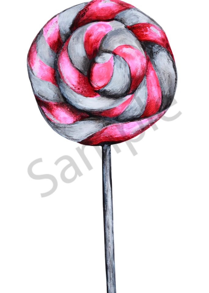 Lollipop Art | Art By Dana
