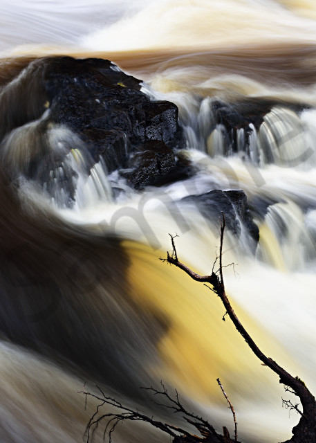 Manitou Falls Closeup Art | LHR Images