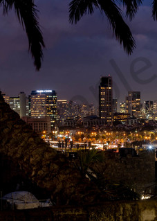 Tel Aviv Night Panorama